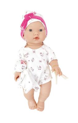 Carmen Gonzalez baby dukke - Lean  uden hår 34 cm. + 2 år