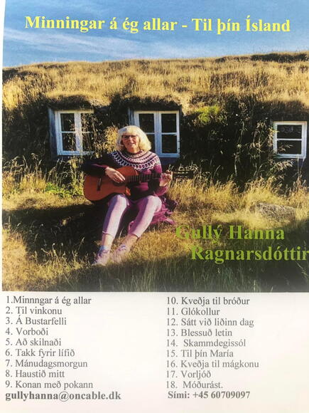Minningar á ég allar - 18 nye sange på islandsk