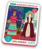 Magnetfigurer - Girl Power, 4 bagrunde, 30 magnetbrikker + 4 år