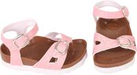 Götz dukketilbehør - søde sandaler i rosa med glimmer 42-50 cm.